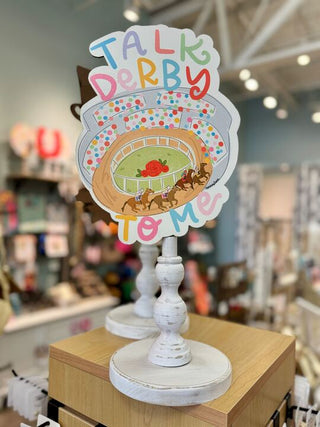Talk Derby Polka Dots Topper