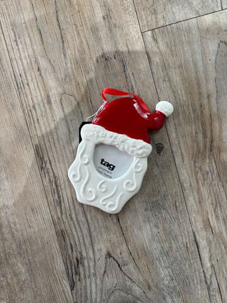 Santa Photo Frame Ornament