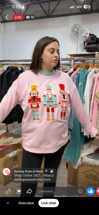 Whimsy Nutcracker Sweatshirt