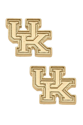 UK 24K Gold Stud Earrings