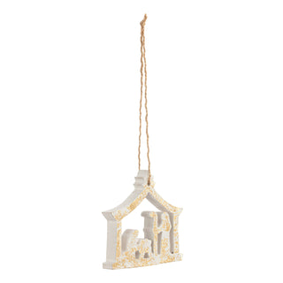 Nativity Wood Ornament