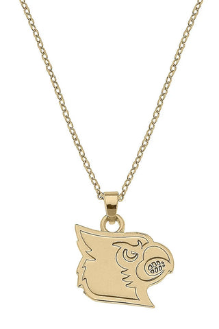 Louisville Cards Gold Necklace