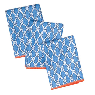 Navy Kate Nelligan Reversible Mini Towels