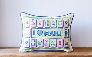 Mahjong pillow