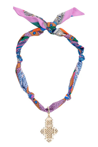 scarf necklace
