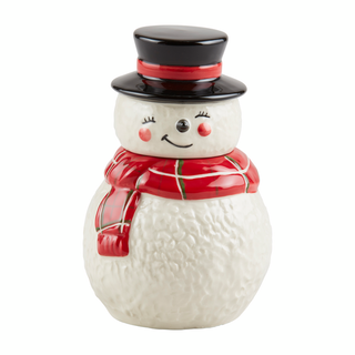 Snowman Mini Cookie Jar
