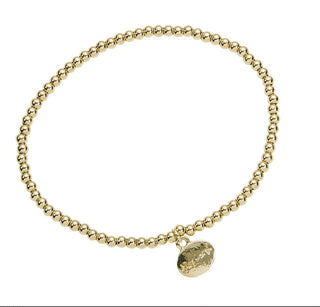 5MM + 3MM Gold Ball Bracelet