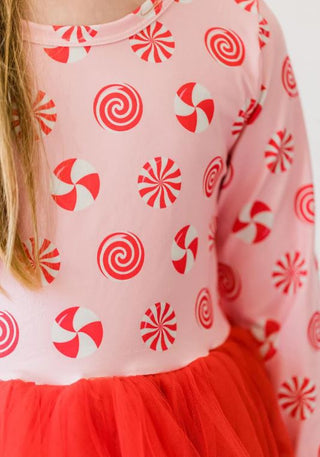 Pink Peppermint Tutu Dress