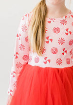 Pink Peppermint Tutu Dress