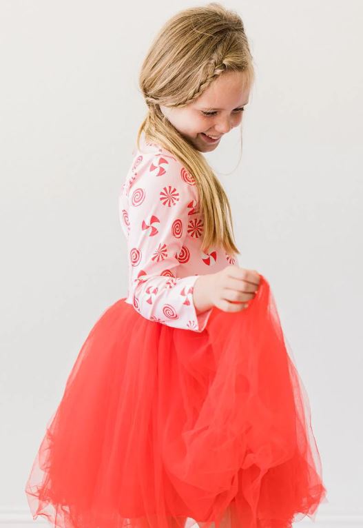 Pink Peppermint Tutu Dress