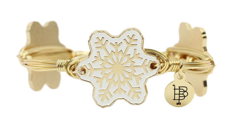 Bourbon & Boweties Snowflake Bangle