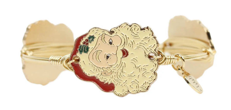 Bourbon & Boweties Red Santa Bangle