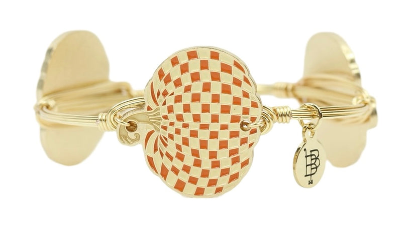 Bourbon & Boweties The Checkered Pumpkin Bangle