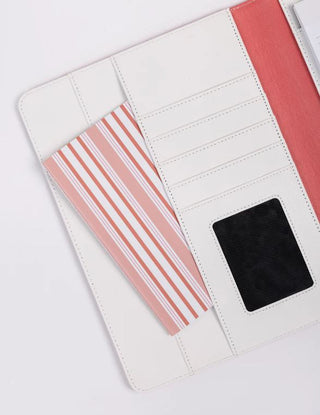 Pink Colorblock Portfolio