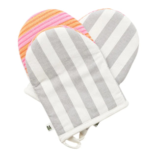 Grey Oven Mitts