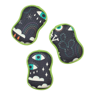 Black Eye Spy Reusable Sponges