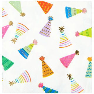 Sprinkle Birthday Scallop Napkins