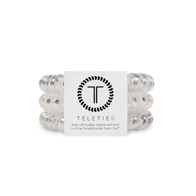 Silver Slay Large Teleties – Darling State of Mind