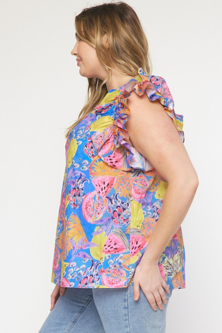 Summertime Devine Top-Curvy