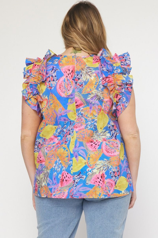 Summertime Devine Top-Curvy