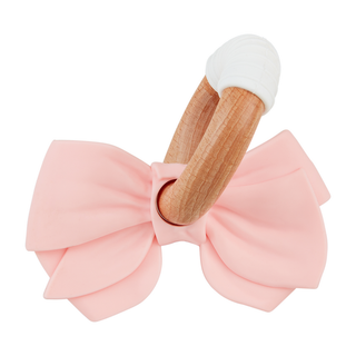 Pink Bow Teether