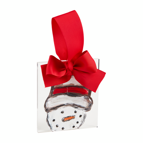 Snowman Acrylic Ornament