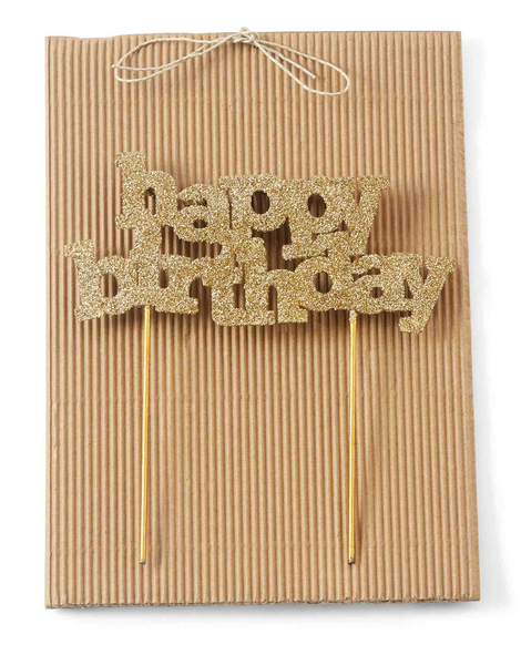 Happy Birthday Candle Holder