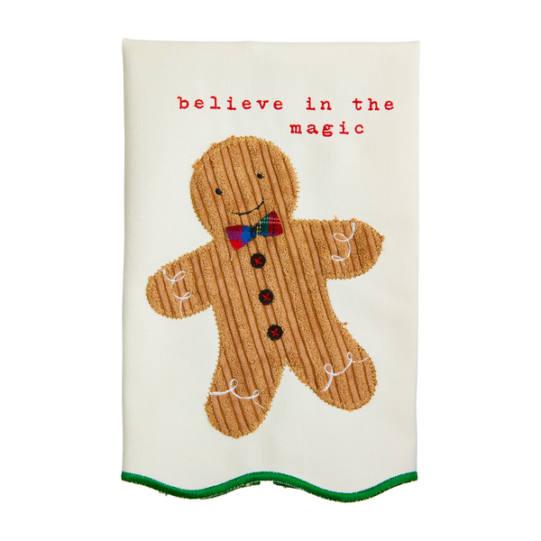 Gingerbread LightUp Xmas Towel