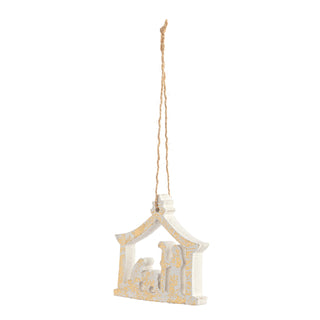 Nativity Wood Ornament