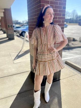 A Day In The Vineyard Dress