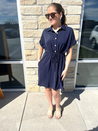 A Radiant Sky Dress