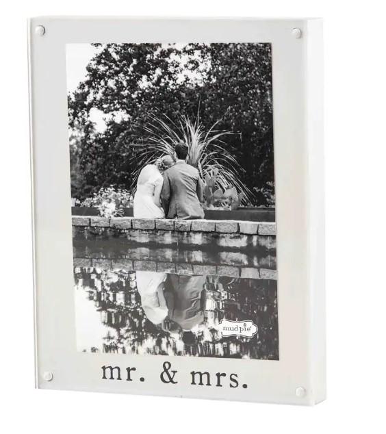 Acrylic Mr. & Mrs. Frame