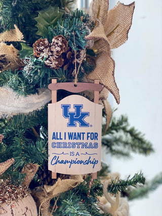 All I Want UK Ornament