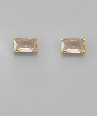 Amy Stud Earrings Topaz