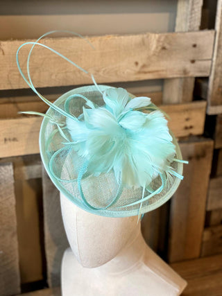 Aqua Fashion Fascinator