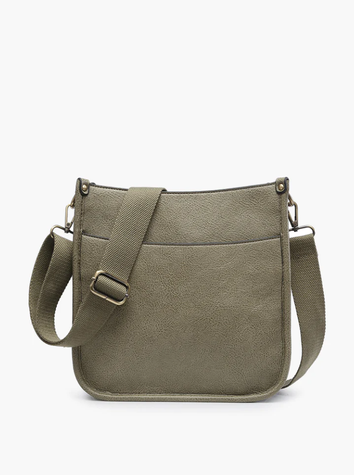 Army Green Posie Crossbody