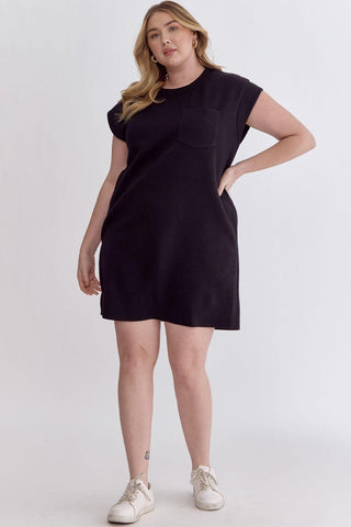 At Ease Dress- Curvy