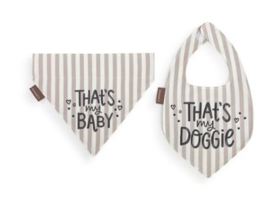 Baby/My Doggie Bandana Set