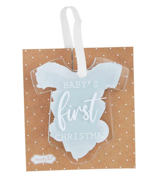 Baby Boy's 1st Xmas Ornament