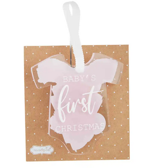 Baby Girl's 1st Xmas Ornament