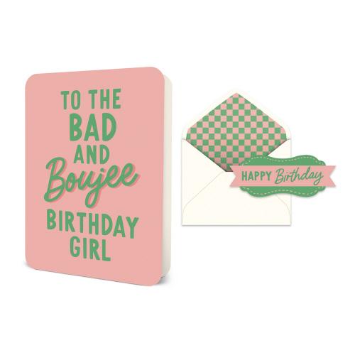 Bad & Boujee Bday Card