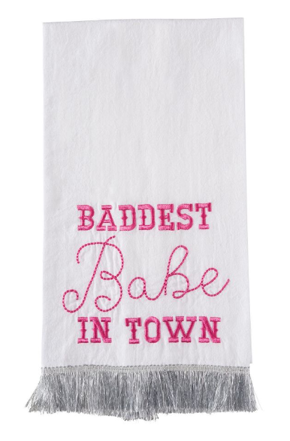Baddest Babe Fringe Towel