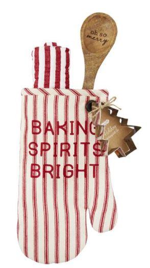 Baking Oven Mitt Towel Set