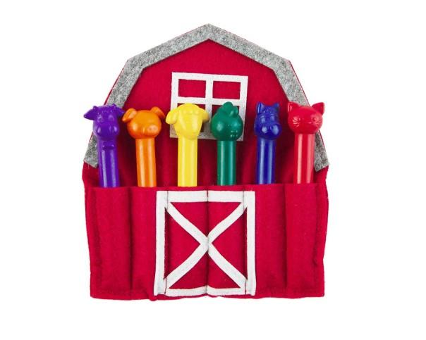 Barn Crayon Holder