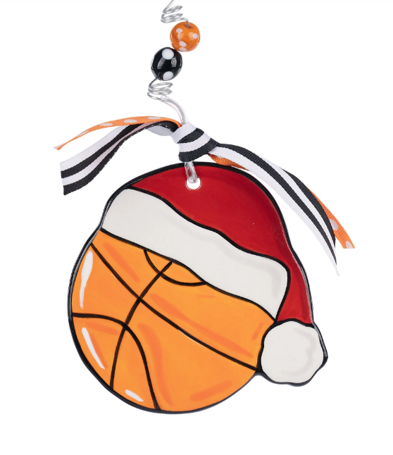 Basketball Flat Ornament