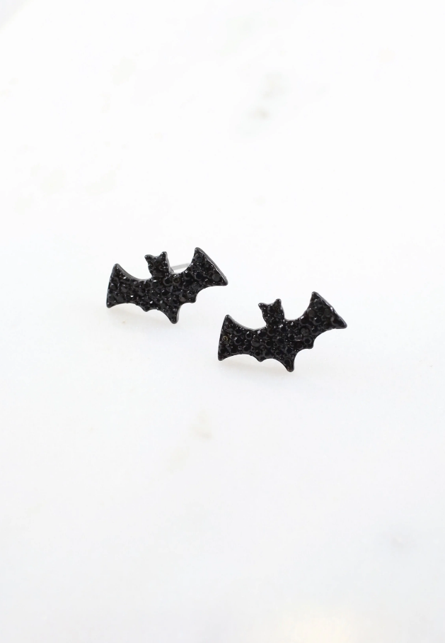 Bat Stud Earring