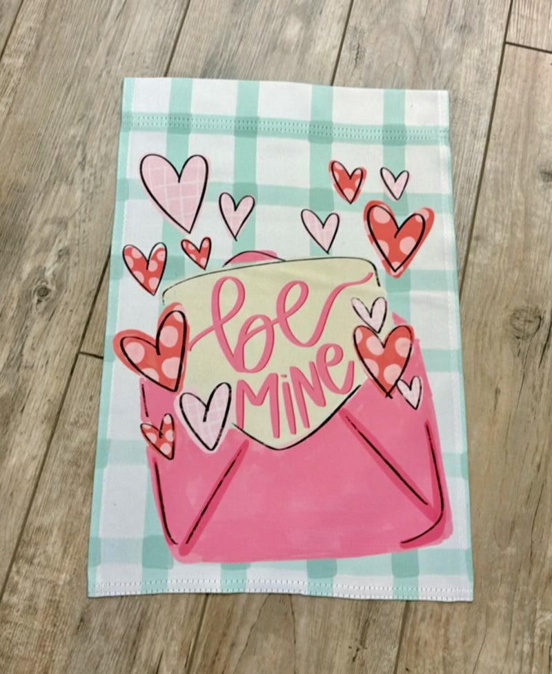 Be Mine Garden Flag