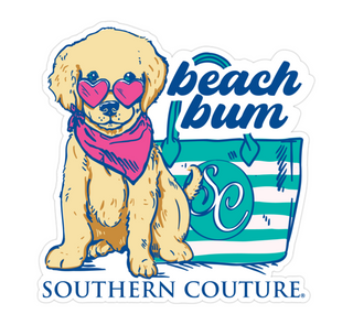 Beach Bum Sticker