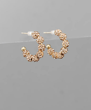 Beasley Hoop Earring Rose Gold