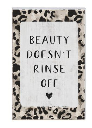 Beauty Rinse Sign